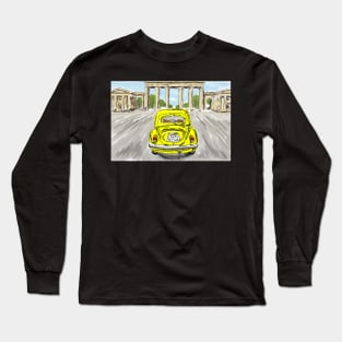 Classic car yellow Long Sleeve T-Shirt